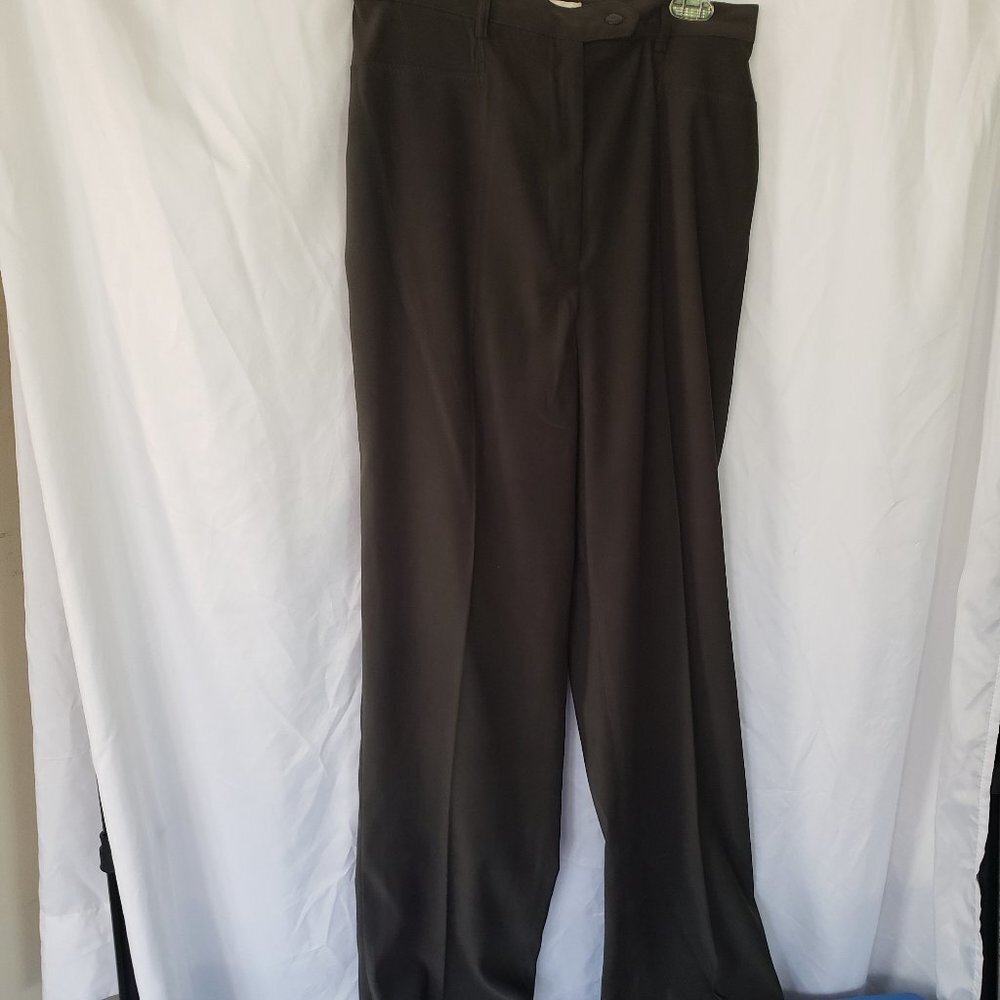 Tabi International Women's Green Suede-like Pants - 12